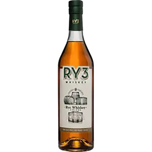 RY3 RYE WHISKEY 100PF RUM CASK FUNISH 750ML 