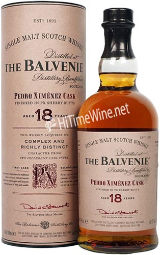ウイスキー The Balvenie 18 Year Old Pedro Ximenez BALVENIE 18YR PEDRO XIMENEZ 48.7% 700ML SINGLE MALT SCOTCH WHISKY