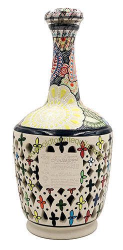 RIQUEZA ARTESANAL ANEJO 1LT NOM-1459 DOUBLE CERAMIC BOTTLE