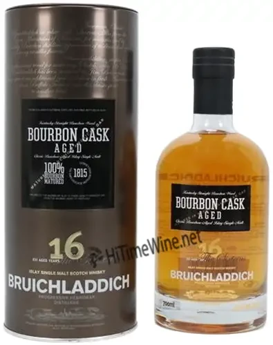 Picture of BRUICHLADDICH 16YR BOURBON CASK AGED 46% 700ML ISLAY SINGLE MALT SCOTCH WHISKY