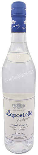 Picture of LAPOSTOLLE BLANCO PISCO 40% 750ML DOUBLE DISTILLED