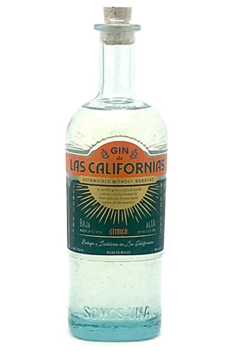 LAS CALIFORNIAS CITRICO GIN 40% 750ML 