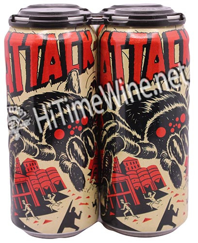 PICTURE OF SOCIETE BREWING COMPANY, ATTACK FROM TARANTUALA HILL IPA; 7% ABV, 4 PACK 16 OUNCE CANS COLLAB WITH TARANTULA HILL