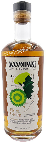 Picture of ACCOMPANI FLORA GREEN LIQUEUR 40% 750ML