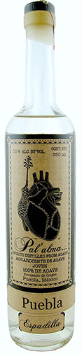 PAL' ALMA PUEBLA ESPADILLA 50% 750ML AGAVE SPIRIT