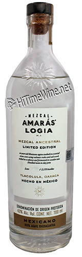 PICTURE OF AMARAS LOGIA MEXICANO MEZCAL; 43%, 700 MILLILITER BOTTLE
