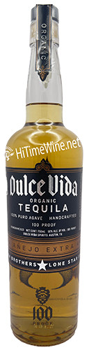 Picture of DULCE VIDA EXTRA ANEJO LONE STAR EDITION 750 100PROOF ADDITIVE FREE