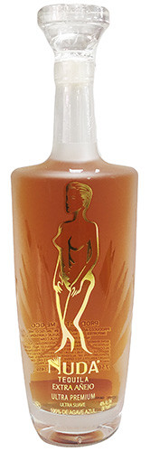 Picture of NUDE EXTRA ANEJO TEQUILA 40% 750ML ULTRA PREMIUM ULTRA SUAVA