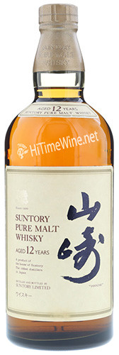 SUNTORY PURE MALT 12YR 43% 700ML 1990's YAMAZAKI JAPANESE WHISKY
