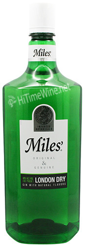 Picture of MILES GIN LONDON DRY 1.75 LITER 80 PROOF
