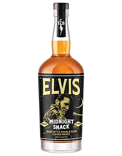 Picture of ELVIS MIDNIGHT SNACK WHISKEY PEANUT BUTTER 750ML