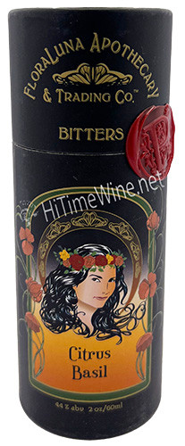Picture of FLORALUNA CITRUS BASIL BITTERS 44% 60ML APOTHECARY & TRADING CO.