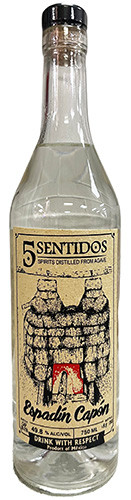 Picture of 5 SENTIDOS ESPADIN CAPON 49.8% 750ML ALBERTO MARTINEZ