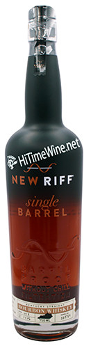 PICTURE OF NEW RIFF SINGLE BARREL; 4 YEAR, STRENGTH BOURBON, 750 MILLILITER BOTTLE; KENTUCKY STRAIGHT BOURBON WHISKEY