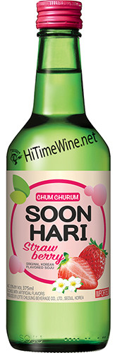 Picture of SOON HARI STRAWBERRY SOJU, KOREA 375ML