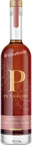 Picture of PENELOPE ROSE CASK FINISH WHISKEY 750ML STRAIGHT BOURBON WHISKEY FINISHED IN ROSE WINE CASKS