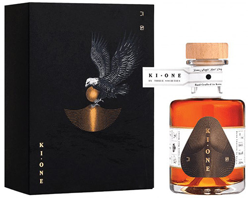 Picture of KI ONE EAGLE EDITION 200ML SOUTH KOREA KOREAN SINGLE MALT WHISKY THREE SOCIETIES