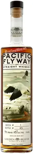 Picture of PACIFIC FLYWAY WHISKEY 45% 750ML BATCH #2; GOLDEN BEAVER DISTILLERY