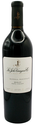 Picture of LA JOTA 2019 MERLOT HOWELL MOUNTAIN 750mL
