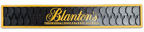 Picture of BLANTON'S BOURBON RAIL BAR MAT LONG STRAIGHT WHISKEY