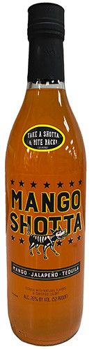 Picture of MANGO SHOTTA TEQUILA 750ml 52PF MANGO & JALAPENO TEQUILA