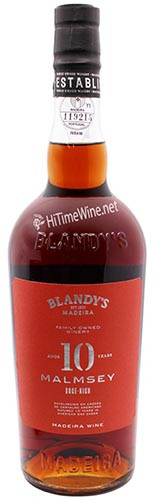 Picture of BLANDYS 10 YEAR MALMSEY MADEIRA 500ml