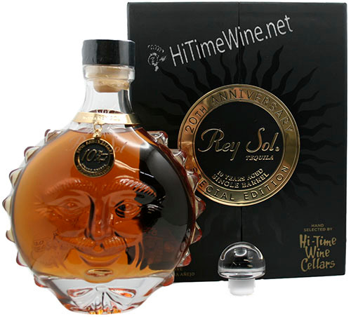 REY SOL 10YR EXTRA ANEJO TEQUILA 45% 750ML HI-TIME SINGLE BARREL