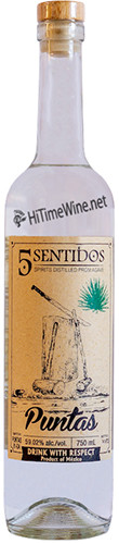 Picture of 5 SENTIDOS PUNTAS 59.1% 750ML CORTES; AGAVE SPIRITS; - EDUARDO "LALO" PEREZ BATCH: PUNTLAL 11-24