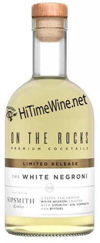 Picture of ON THE ROCKS COCKTAILS WHITE NEGORNI 27.5% 375ML CRAFTED WITH SIPSMITH LONDON GIN