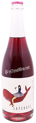 Picture of ANAPEA VILLAGE 2025 SAPERAVI PET NAT RED SPARKLING GEORGIA 750ML