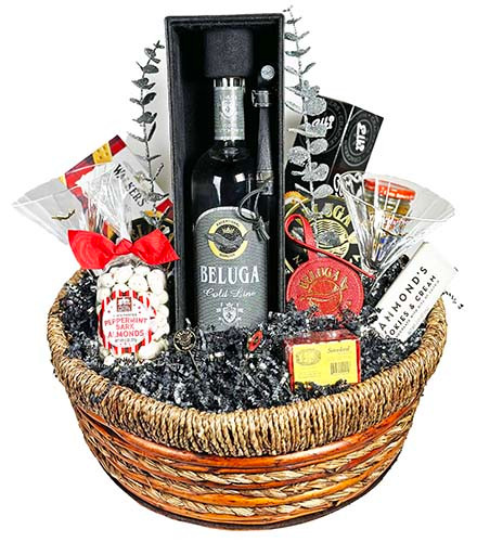 BELUGA GOLD LINE VODKA BASKET - Buy online at a great price