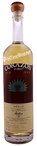 PICTURE OF CORAZON ANEJO TEQUILA AGED IN WELLER 12 YEAR; 40%; BARREL 26 MONTHS BARREL-001 B 7-2024