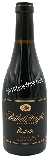 Picture of BETHEL HEIGHTS 2022 PINOT NOIR ESTATE EOLA-AMITY HILLS 375ml