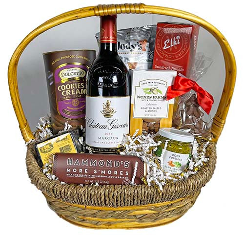 Picture of FRENCH BORDEAUX WINE BASKET
