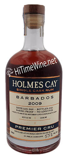Picture of HOLMES CAY BARBADOS 2009 PREMIER CRU 55% 700ML