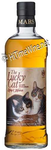 MARS WHISKY LUCKY CAT MAY & HANA 43% 700ML DOUBLE INDIVUALS