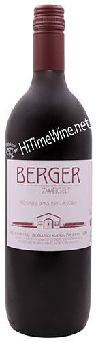 PICTURE OF BERGER ZWEIGELT DRY RED 1 LITER