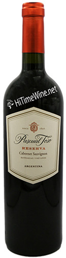 Picture of PASCUAL TOSO 2020 LAS BARRANCAS RESERVE CABERNET SAUVIGNON 750ml