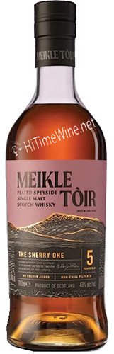 Picture of MEIKLE TOIR THE SHERRY ONE 5YR 48% 700ML BILLY WALKER; PEATED SPEYSIDE SINGLE MALT SCOTCH WHISKY