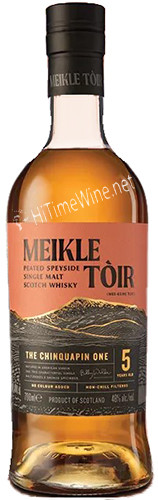 MEIKLE TOIR THE CHINQUAPIN ONE 5YR 48% 700ML BILLY WALKER; PEATED
