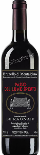 Picture of LE RAGNAIE 2019 PASSO DEL LUME SPENTO BRUNELLO DI MONTALCINO 750ml