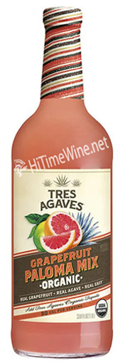 PICTURE OF TRES AGAVES ORGANIC GRAPEFRUIT PALOMA MIX 1 LITER