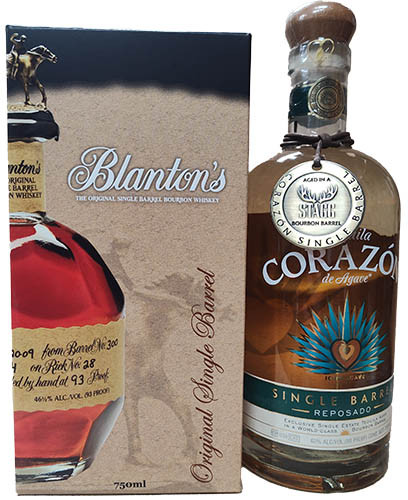 Picture of 1 BLANTON + 1 CORAZON REPO STAGG BARREL