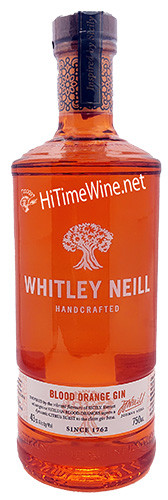 picture of WHITLEY NEILL BLOOD ORANGE GIN 43% 750 MILLILITER BOTTLE