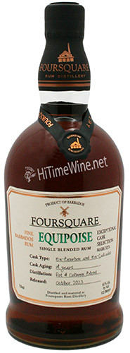 Picture of FOURSQUARE EQUIPOISE 14 YEAR 2023 750ML 122 PROOF EX-BOURBON & EX-CALVADOS MARK XXV