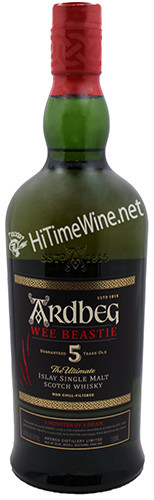 PICTURE OF ARDBEG WEE BEASTIE, 5 YEAR, 47.4%; 750 MILLILITER BOTTLE; ISLAY SINGLE MALT SCOTCH WHISKY