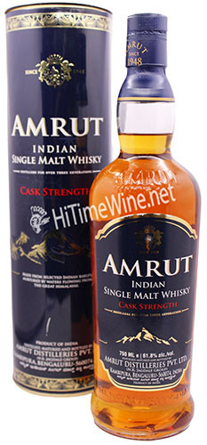 Picture of AMRUT SINGLE MALT CASK STRENGTH INDIA WHISKY 750ml 61.8%