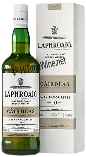 Picture of LAPHROAIG 2024 RELEASE CAIRDEAS 10 YEAR 52.4% 750ML CASK FAVORITES
