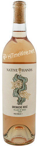 Picture of NATIVE HANDS 2023 ROSE OF GRENACHE "USHMAY - VILLAGE OF ROSES" PASO ROBLES 750mL