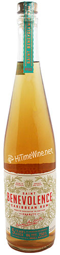 Picture of SAINT BENEVOLENCE CARIBBEAN RUM 5 YEAR 42% 750ML AGED IN AMERICAN OAK BARRELS